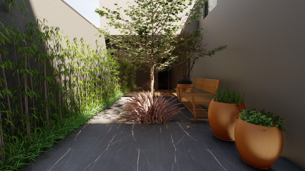 pequenos jardins